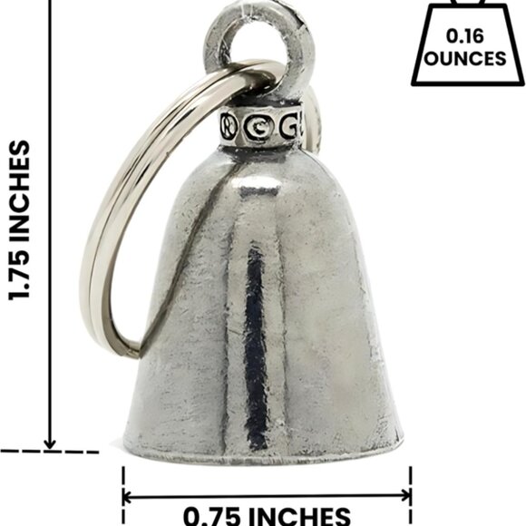 Hot Leathers Pot Leaf Guardian Bell Good Luck Charm 💸 - Picture 2 of 8